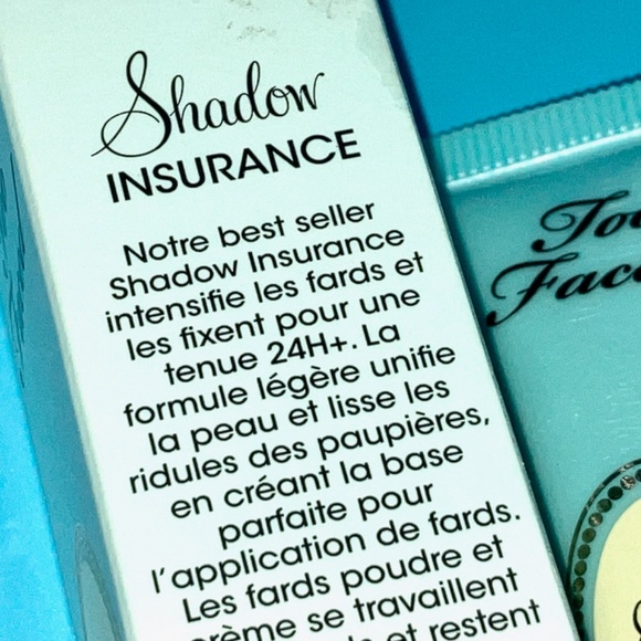 🎀 $48 - Too Faced Shadow Insurance ORIGINAL Anti-crease Eye Shadow Primer HTF - Picture 9 of 16